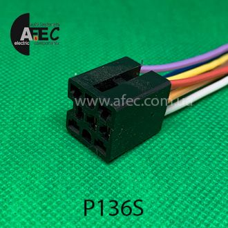 Автомобильный разъём гнездовой 7-и контактный серии 2,8мм для кнопки Газель стеклоподъемника ВАЗ 2115 с проводом Автомобильный разъём гнездовой 7-и контактный серии 2,8мм для кнопки Газель стеклоподъемника ВАЗ 2115 с проводом